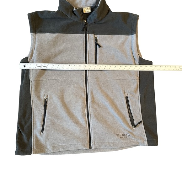 RedHead Charcoal Fleece Vest - Picture 4 of 5